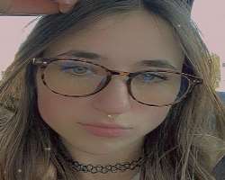 Brianna has a piercing in her nose septum.
